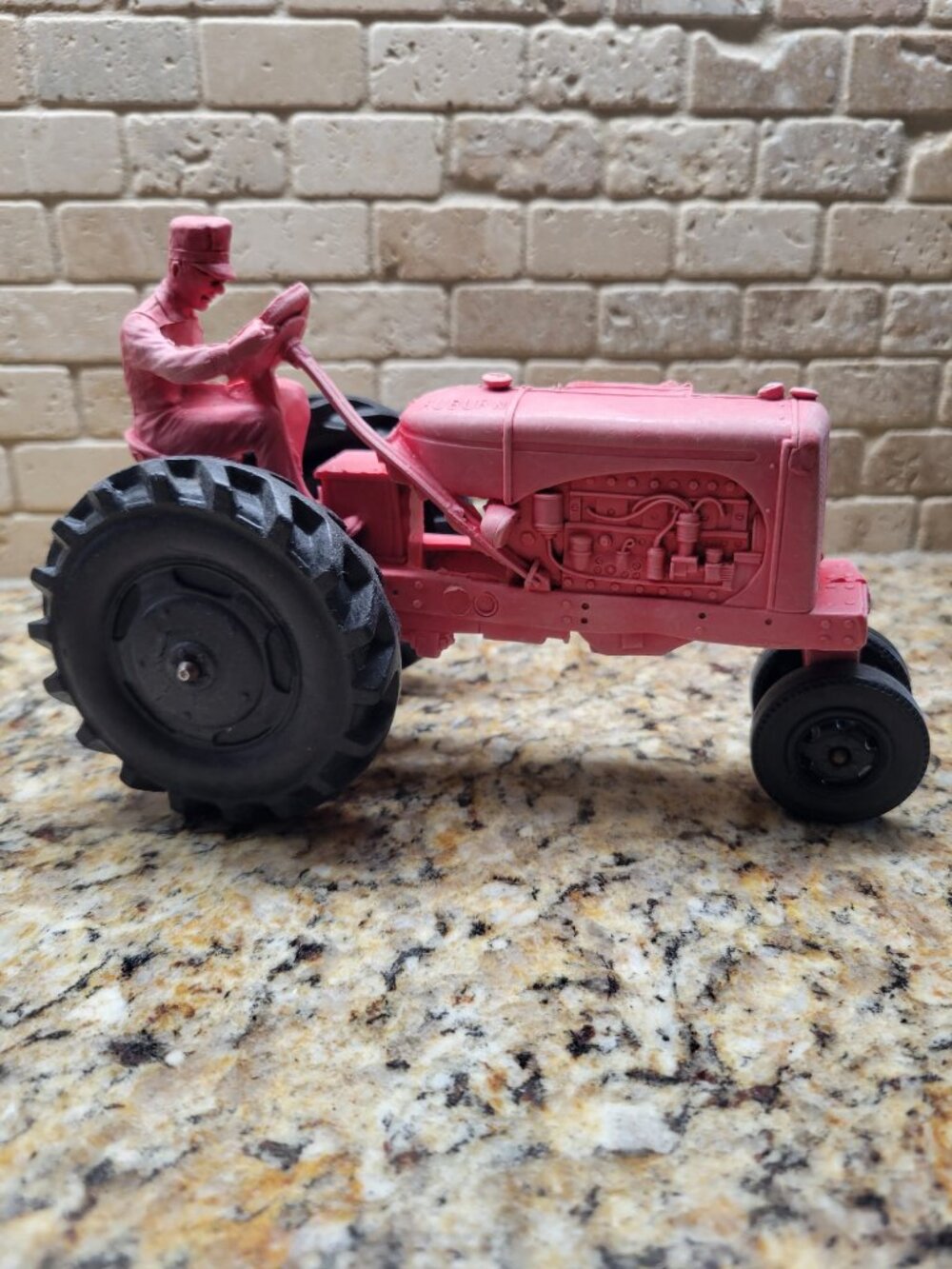 Vintage AUBURN Rubber Tractor & Farmer